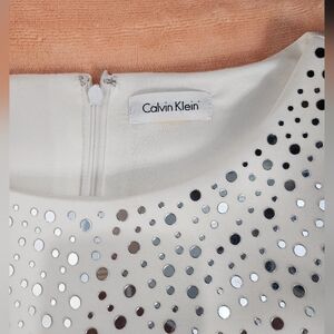 Calvin Klein Size 8 front sequin dress